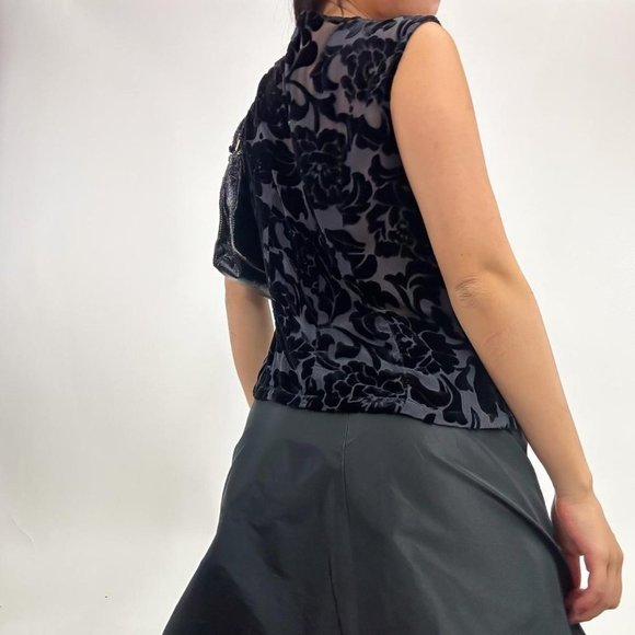 Vintage Louben Canada Sheet Delicate Lace Floral Tank - Picture 2 of 6